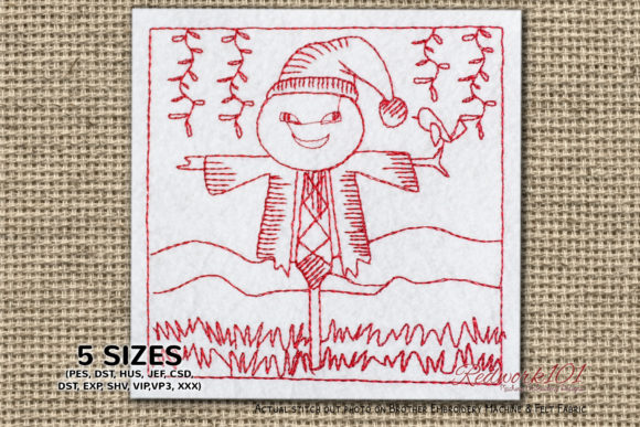 Christmas Farming Machine Embroidery Review