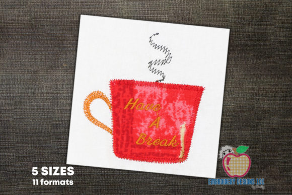 Coffee Have a Break Embroidery Design Review