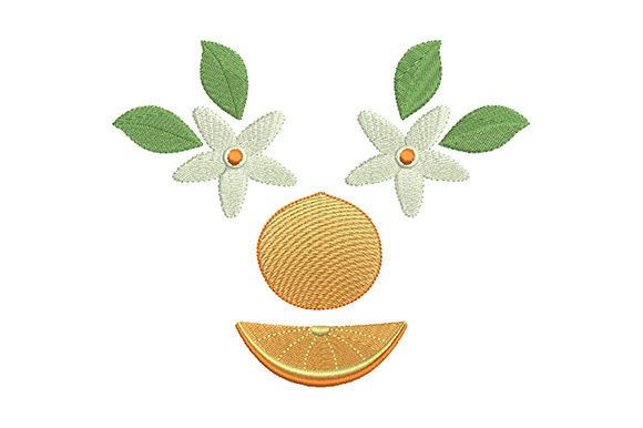Flower and Fruit of an Orange Embroidery Review