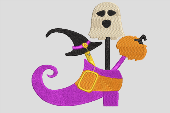 Halloween Shoe Embroidery Review