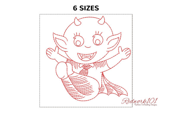 Happy Devil Bluework Review for Seasonal Embroidery