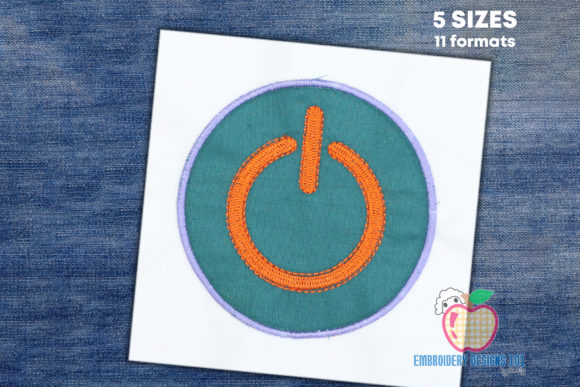 Power Button Applique Review for Personalized Gifts