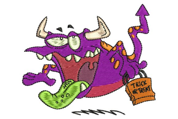 Scary Monster Embroidery Review