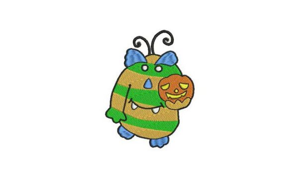 Strippy Trick or Treat Embroidery Review